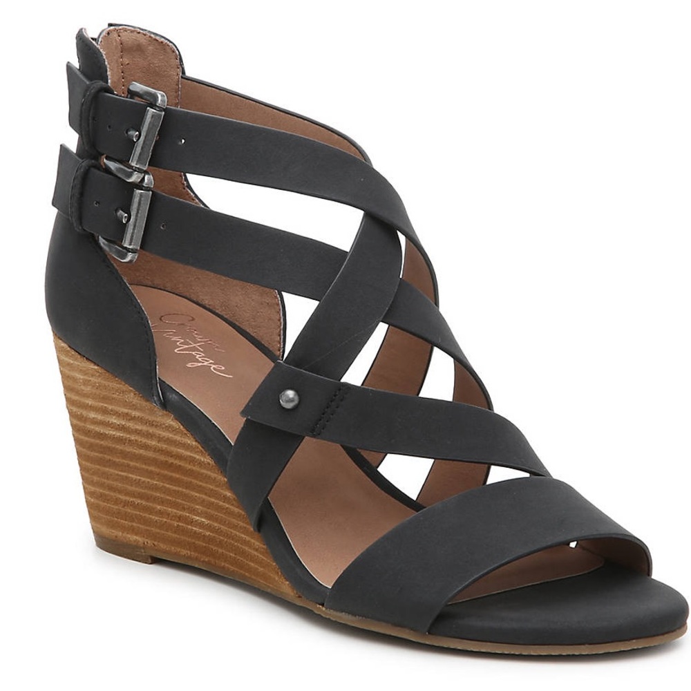 (New) Crown Vintage Wedge Sandal MULTIPLE SIZES